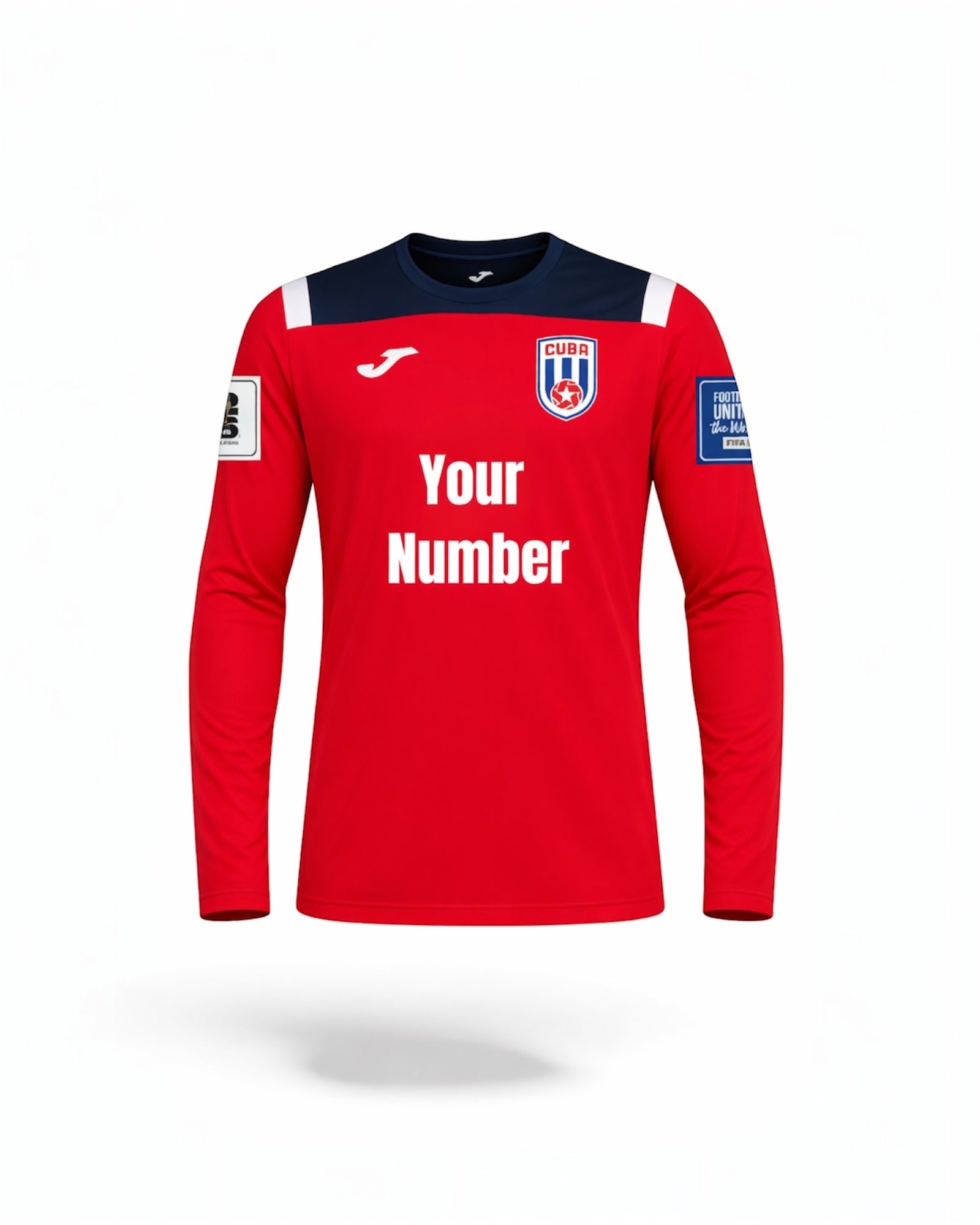 Camiseta Manga Larga Joma de Cuba personalizada