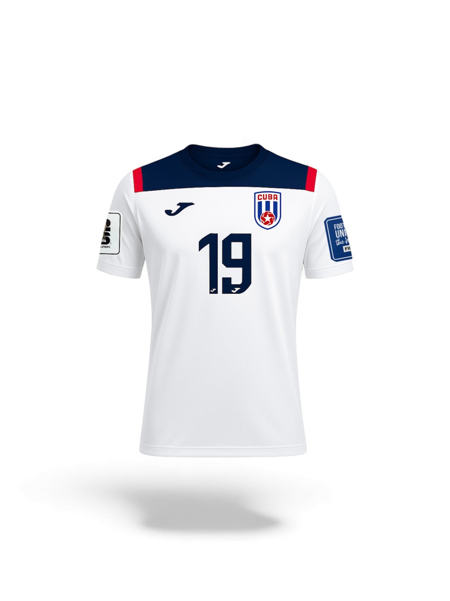Jorge Agirre #19 Joma Cuba Jersey