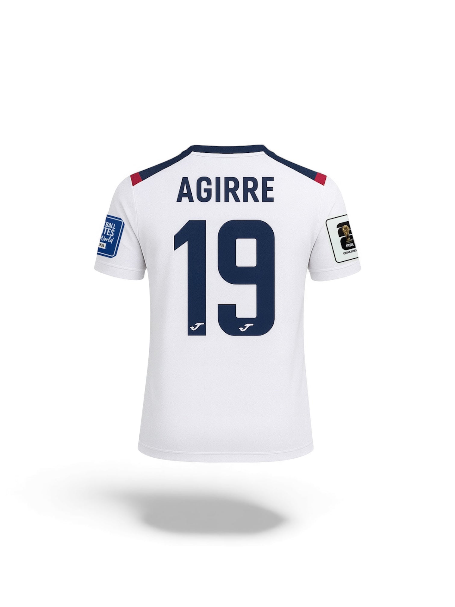 Jorge Agirre #19 Joma Cuba Jersey