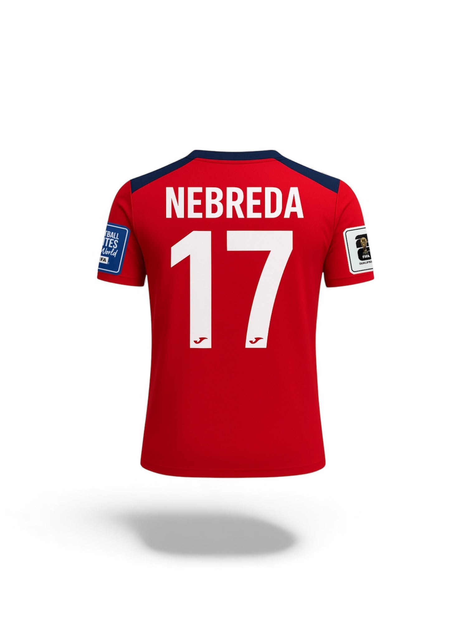 Eloy Nebreda #17 Joma Cuba Jersey