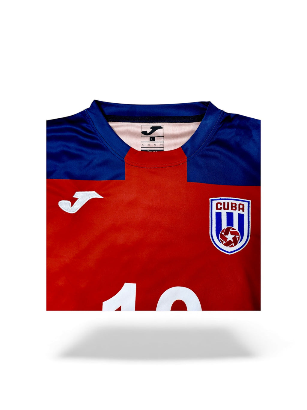 Camiseta Joma de Cuba personalizada