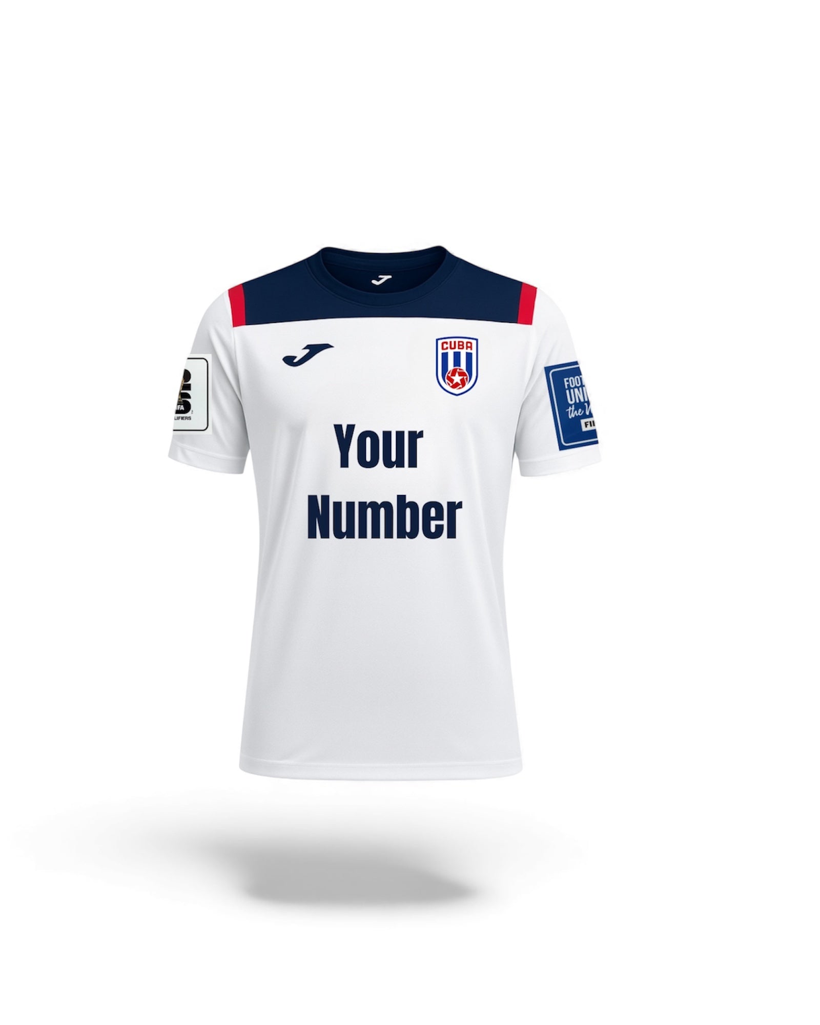 Camiseta Joma de Cuba personalizada