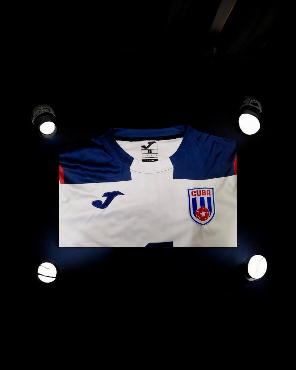 Camiseta Joma de Cuba personalizada