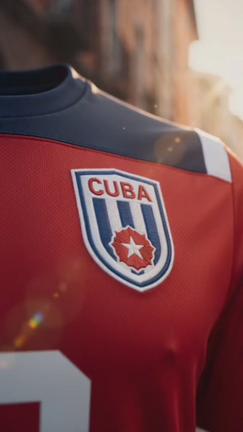 Dairon Reyes #10 Joma Cuba Jersey